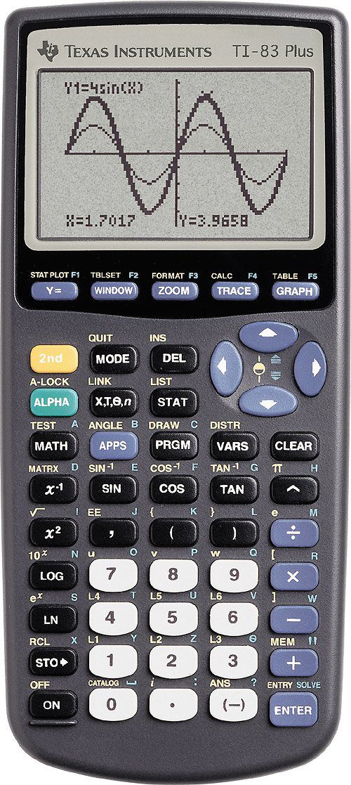 Texas Instruments TI-83 Plus Graphing Calculator (USED)